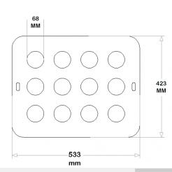 Bandejas Degustación Latas/vasos Promoción Sin Cinta 