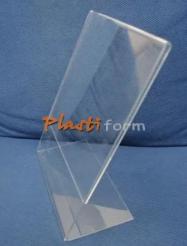 Porta Menu mesa inclinado Acrilico A5 Hoja 150 X 210 Mm 